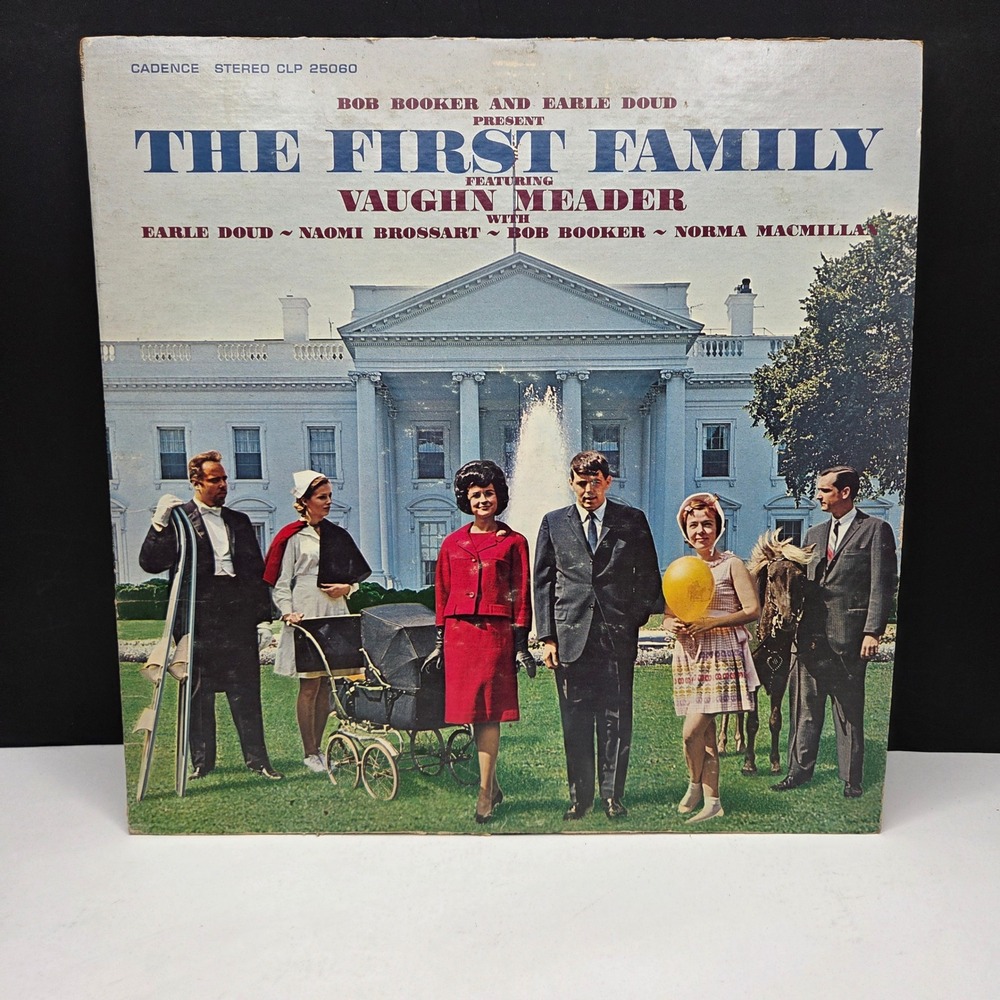 Vaughn Meader The First Family Vinyl LP Record 1962 Stereo CLP 25060 Comedy JFK